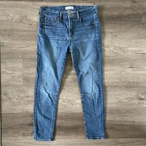 LOFT Mid Rise Petite Modern Skinny Jeans